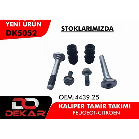 Citroen 4439.25 Berlingo 4439.25 Kaliper Tamir Takımı Dk5