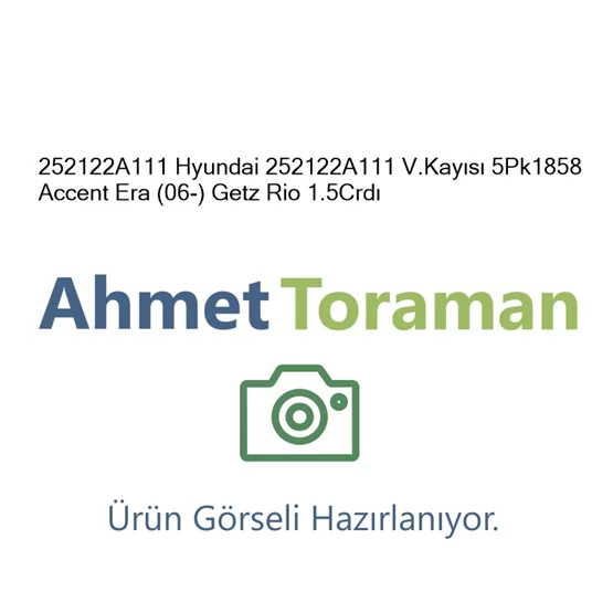 Hyundai 252122A111 Accent 252122A111 V.Kayısı 5Pk1858 Acc