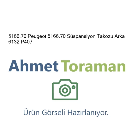 Peugeot 5166.70 P407 5166.70 Süspansiyon Takozu Arka 6132