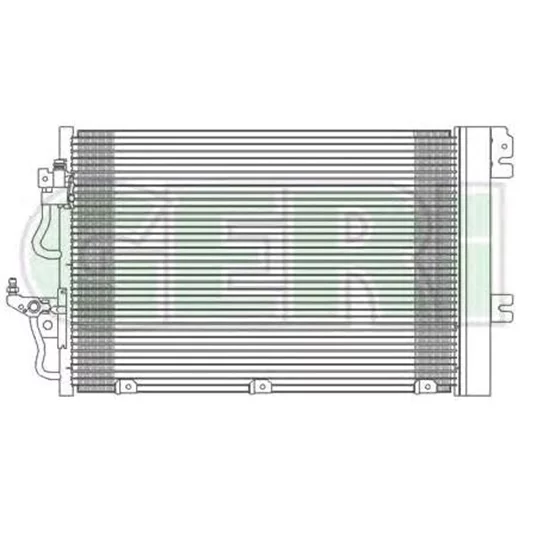 Opel 1850096 93178958 Astra 1850096 93178958 Klima Radyat