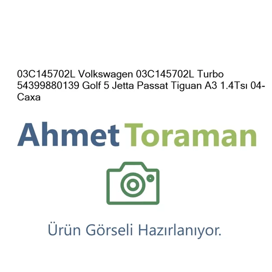 Volkswagen 03C145702L Golf 03C145702l Turbo 54399880139 G
