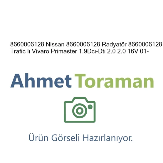 Nissan 8660006128 Primaster 8660006128 Radyatör 866000612
