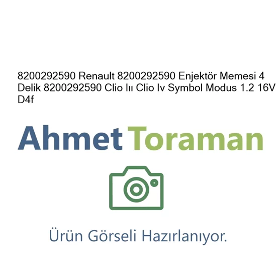 Renault 8200292590 Clio 8200292590 Enjektör Memesi 4 Deli