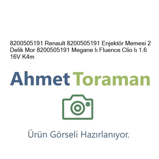 Renault 8200505191 Clio 8200505191 Enjektör Memesi 2 Deli