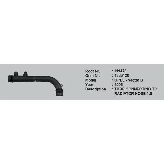 Opel 1336120 Vectra 1336120 Su Borusu 1336120 111478 Vect