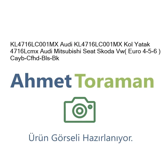 Audi KL4716LC001MX A3 Kl4716lc001mx Kol Yatak 4716Lcmx Au