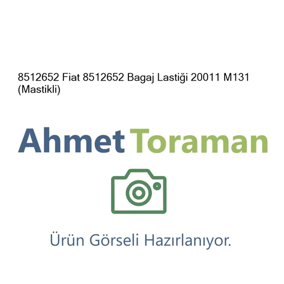 Fiat 8512652 M131 8512652 Bagaj Lastiği 20011 M131 (Masti