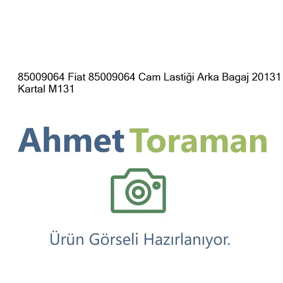 Fiat 85009064 Dks 85009064 Cam Lastiği Arka Bagaj 20131 K