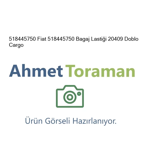 Fiat 518445750 Doblo 518445750 Bagaj Lastiği 20409 Doblo 