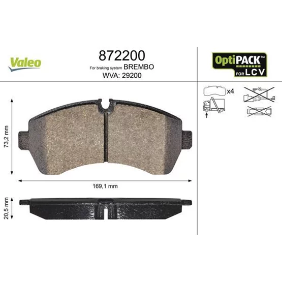 0044208220 Crafter 0044208220 Disk Balata Ön Z3509ps Craf