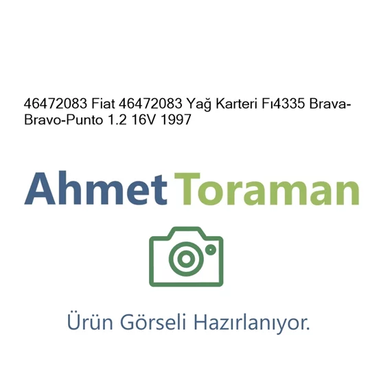 Fiat 46472083 Bravo 46472083 Yağ Karteri Fı4335 Brava-Bra